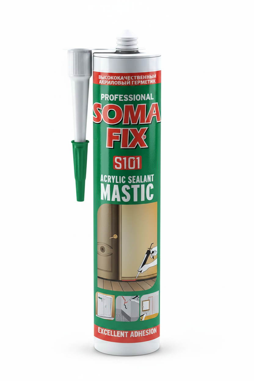 Somafix S101 Acrylic Sealant Mastic акриловый герметик