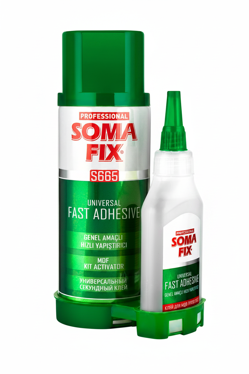 Somafix S665 Universal Fast Adhesive секундный клей-активатор