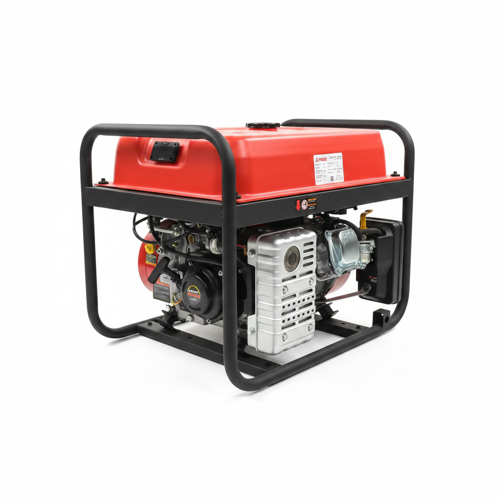 A-iPower A3100E — вид сзади, двигатель OHV
