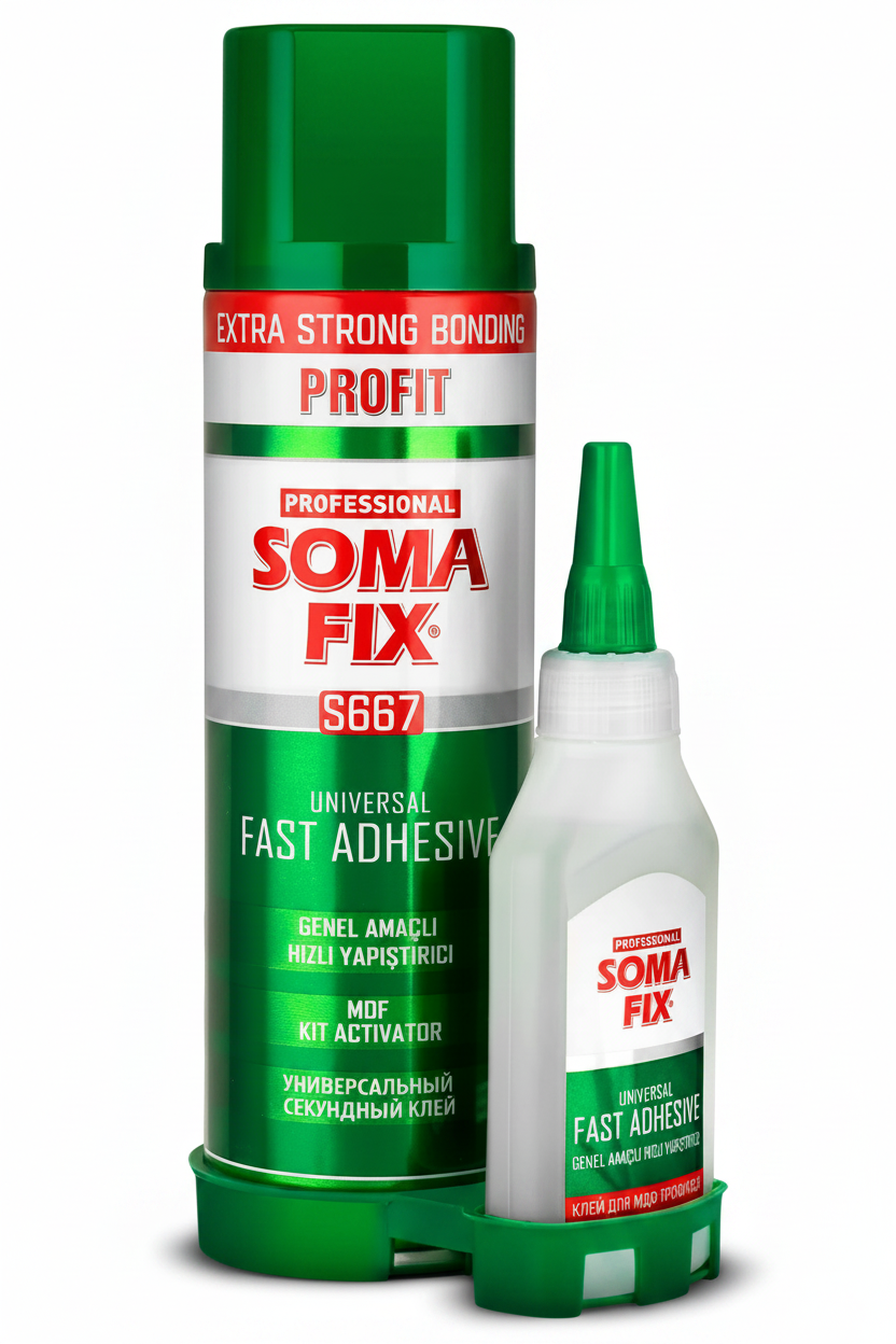 Somafix S667 Profit Universal Fast Adhesive секундный клей-активатор