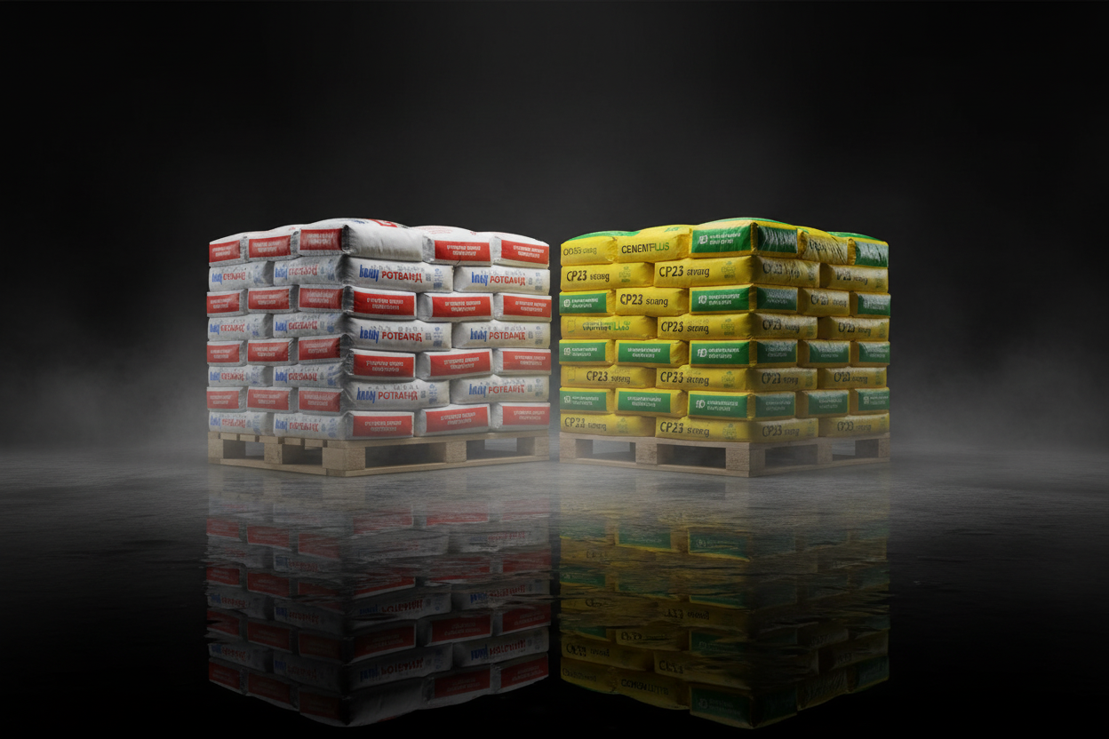 Rotband and CP23 two pallets