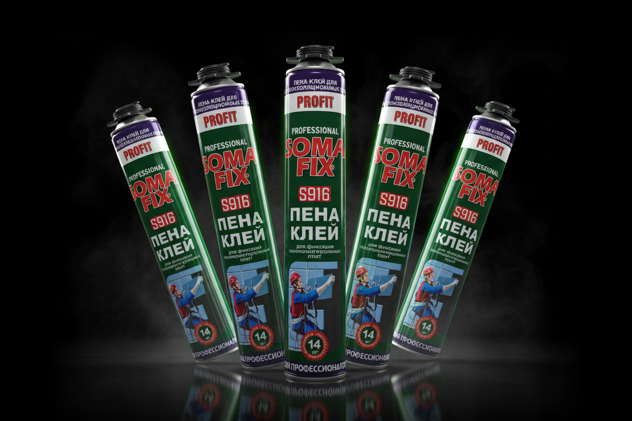 SOMA FIX S916 multiple cans hero shot